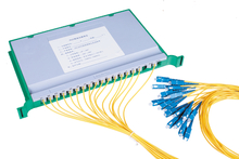 19" Splice Tray Type Fiber Optic PLC Splitter