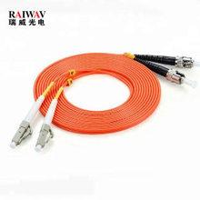 ST-LC Duplex Multimode Optical Fiber Patch Cord 